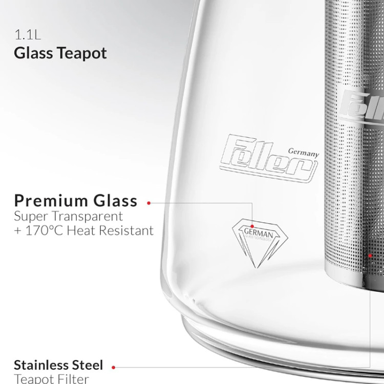 چای ساز فلر مدل TS290 مشکی